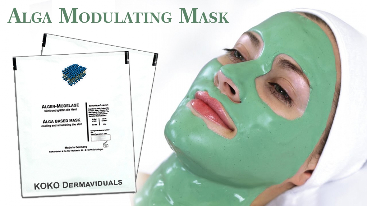 Special offer in April for an Alga modelating mask